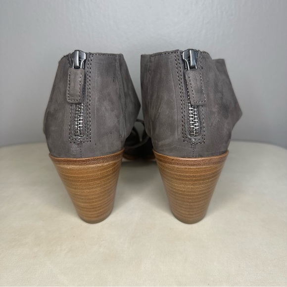 Eileen Fisher Nubuck Leather Sandal Sz 9 - Picture 3 of 6